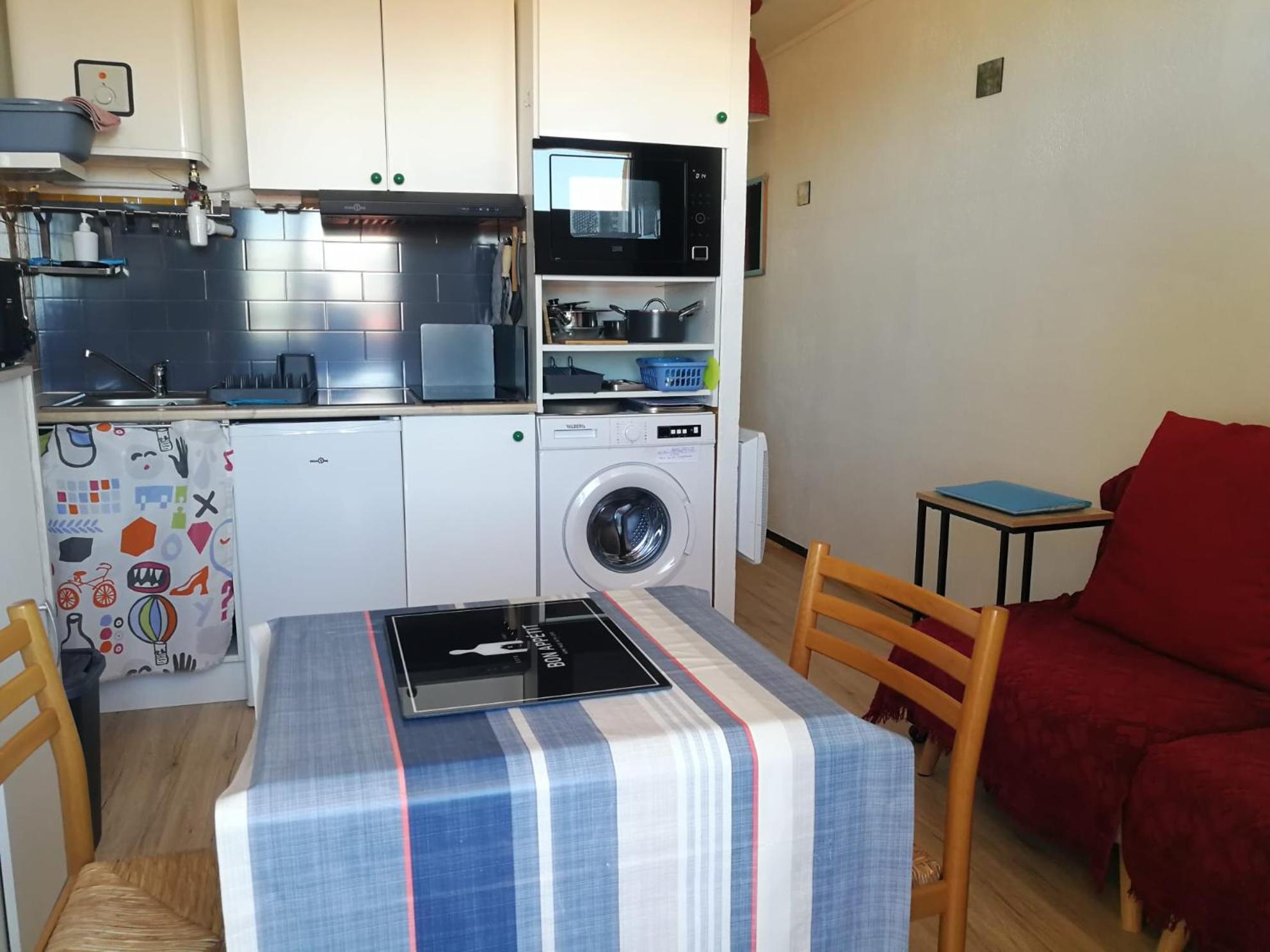 Agreable Studio 50M De La Plage Canet Exterior foto